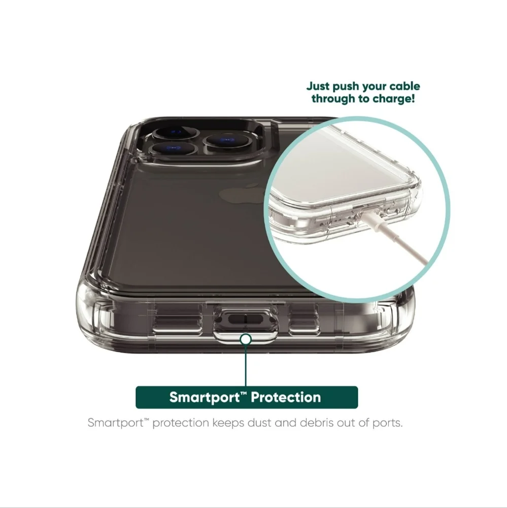 Onn Rugged Phone Case With Holster for iphone 13 pro Max / iphone 12 pro Max